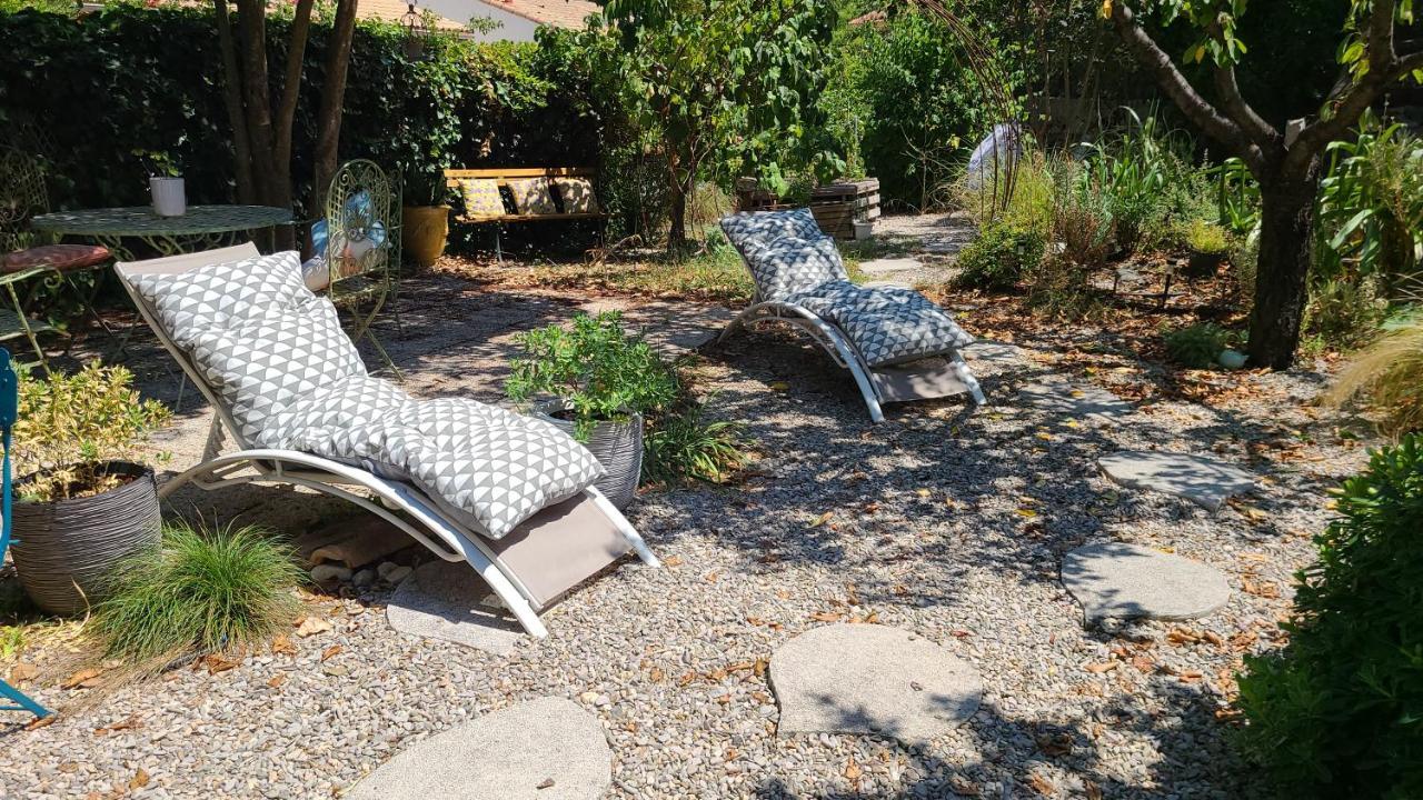 Апартаменты Chez Nous Dans Notre Petit Jardin Монпелье Экстерьер фото